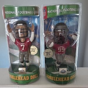 2 NFL Tampa Bay Buccaneers Bobblehead Collector Figurines From Superbowl XXXVII